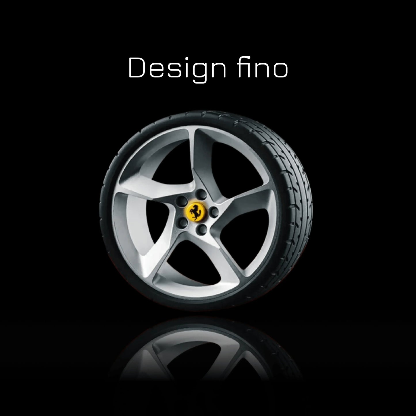 Ferrari Daytona SP3 Red (3778 pieces)