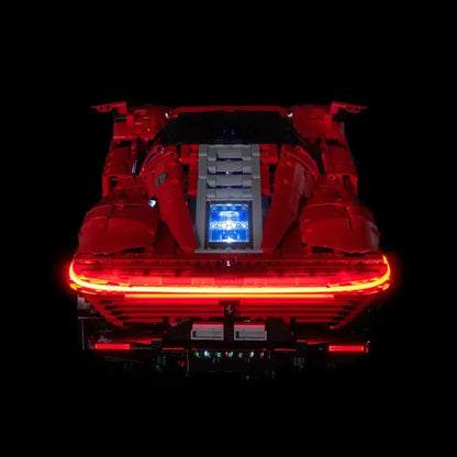 Ferrari Daytona SP3 Red (3778 pieces)