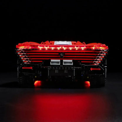 Ferrari Daytona SP3 Red (3778 pieces)