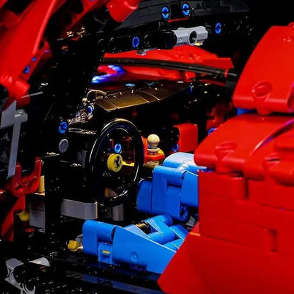 Ferrari Daytona SP3 Red (3778 pieces)