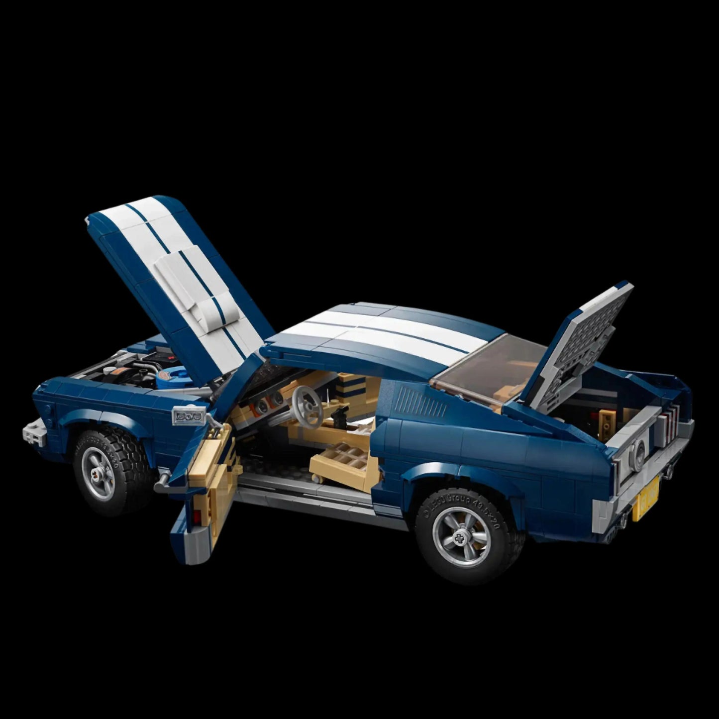 Ford Mustang (1471 pieces)