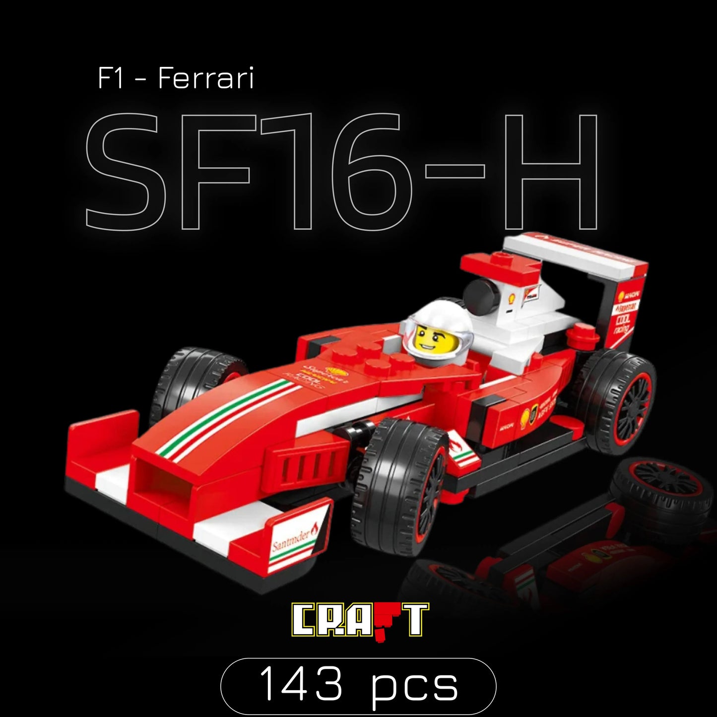 Formula 1 - Ferrari SF16-H (143 pieces)
