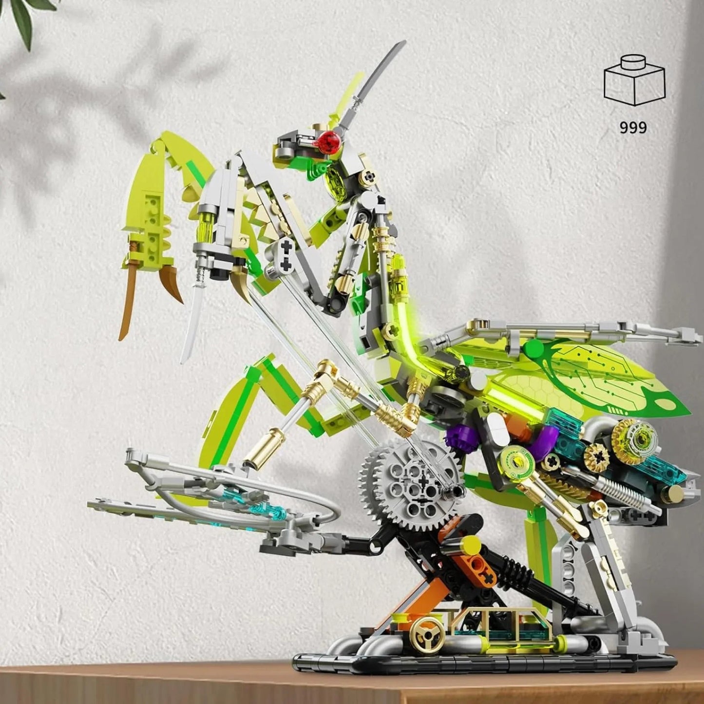 Mechanical Grasshopper with Lights (999 pieces)