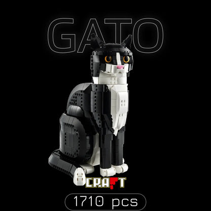 (33% OFF) Tuxedo Cat (1710 pieces)