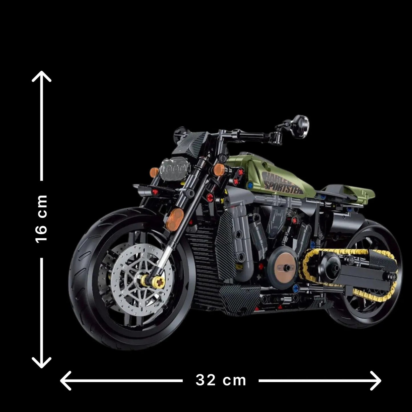 Harley Davidson (634 pieces)