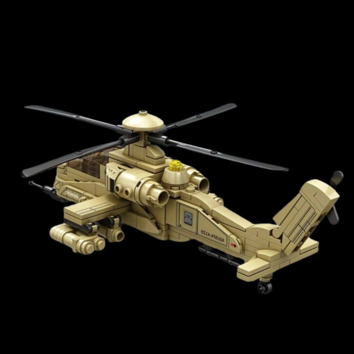 A129 Mangusta Helicopter (242 pieces)