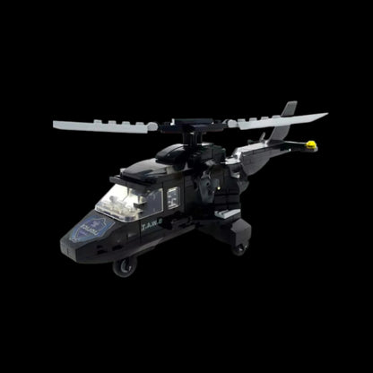 Police Helicopter and Boat (311 pieces)