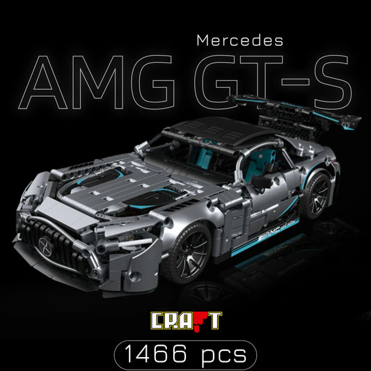 Mercedes AMG GT-S Gray (1466 pcs)