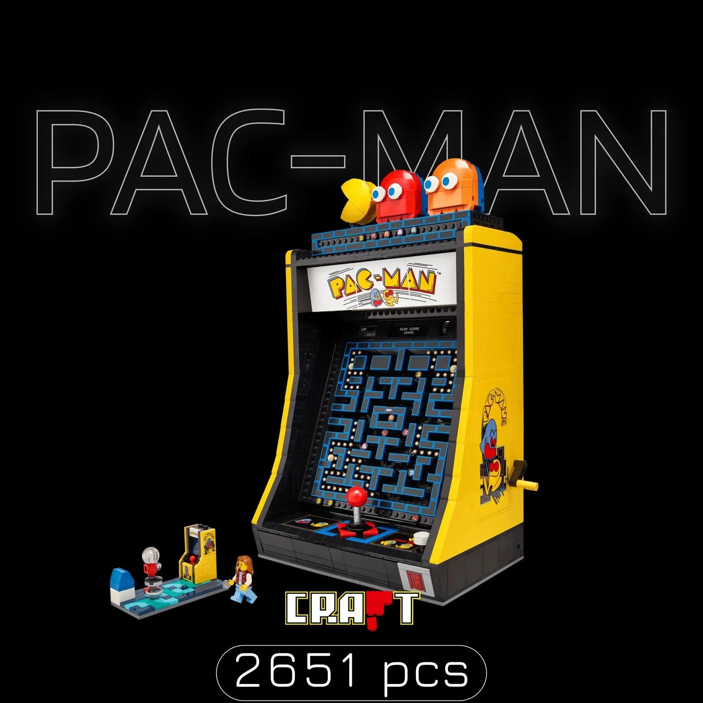 PAC-MAN (2651 pieces)