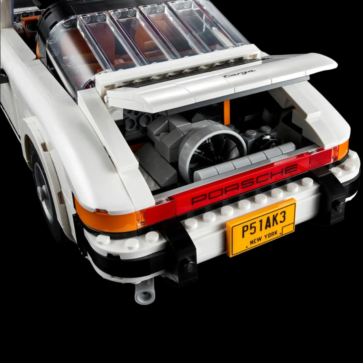 Porsche 911 Turbo or Targa (1458 pieces)