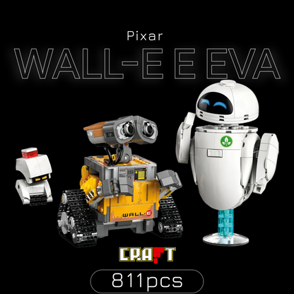 Wall-E and Eva (811 pieces)