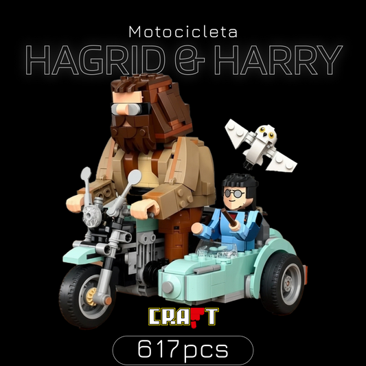 Hagrid & Harry's Motorcycle - Harry Potter (617 pieces)