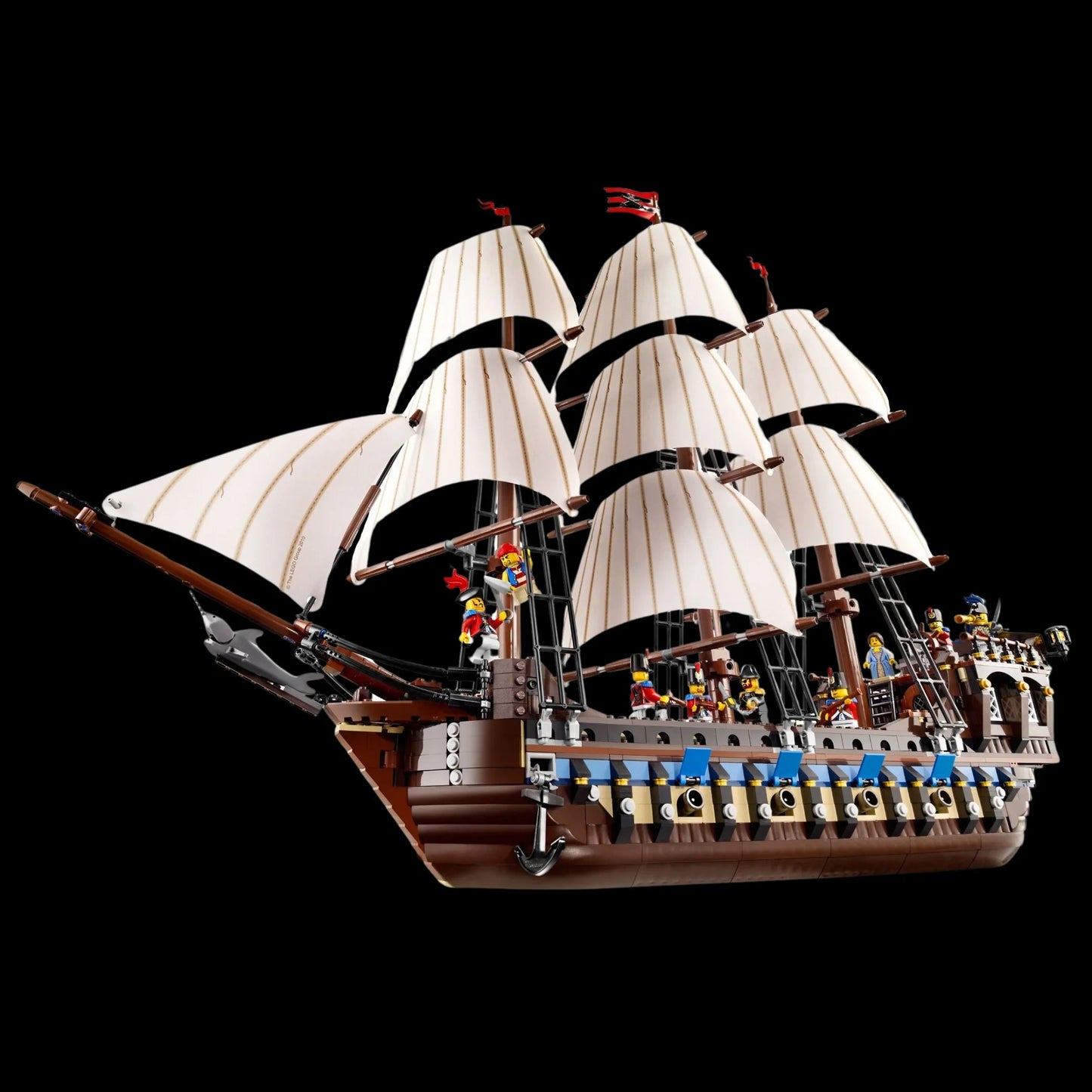 Imperial Ship of the Caribbean (1664 pieces)