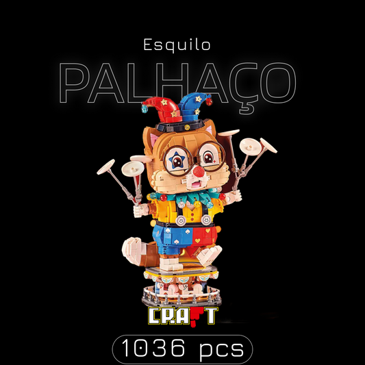 Squirrel Clown (1036 pieces)