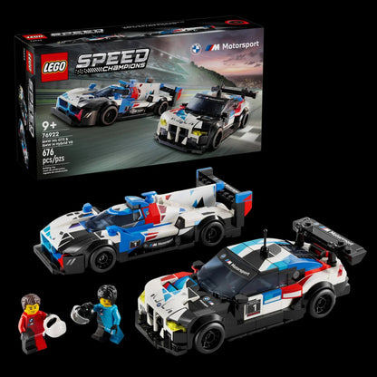 Speed Champions - BMW M4 GT3 and BMW M Hybrid V8 (676 pieces)