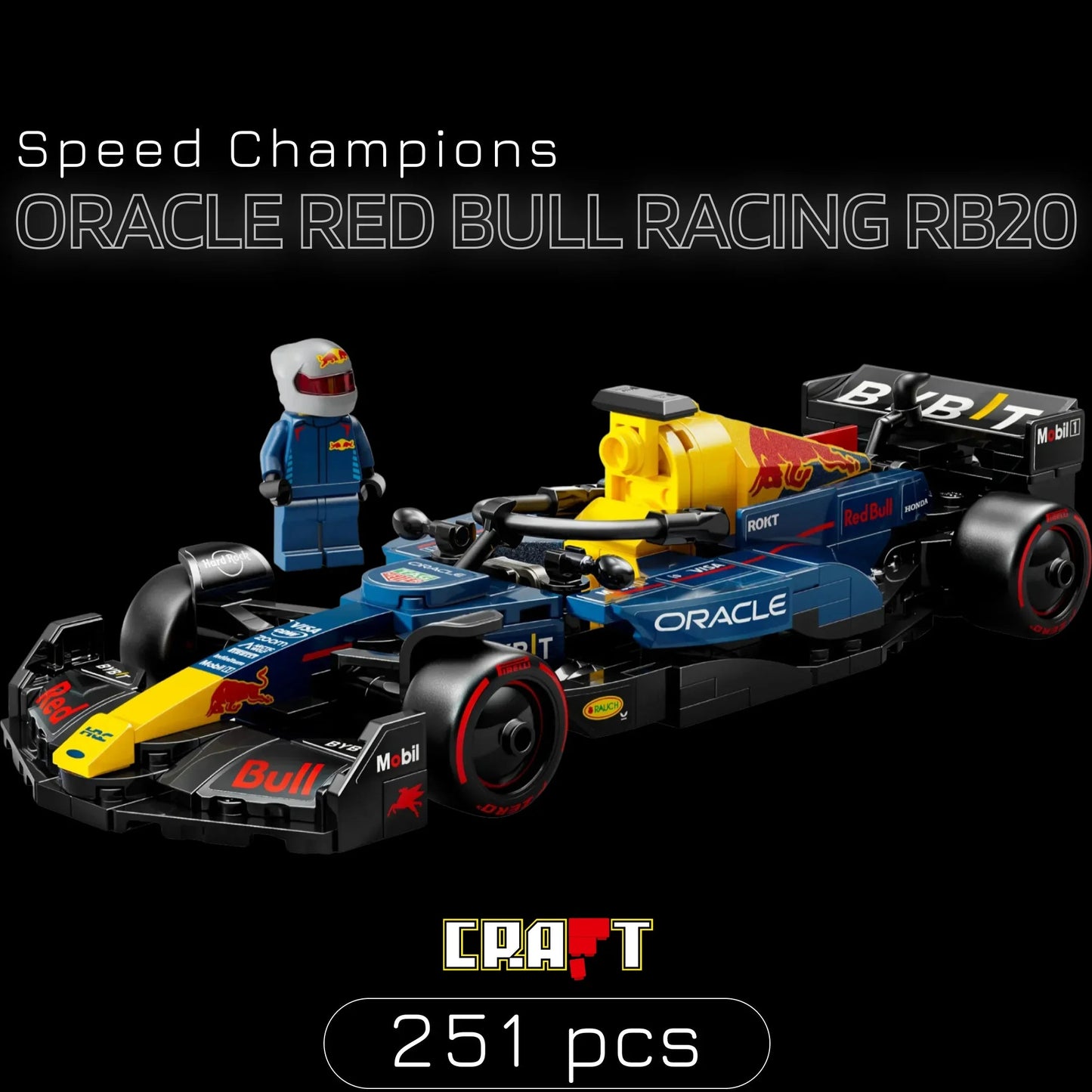 Speed Champions - Oracle Red Bull Racing RB20 (251 pieces)