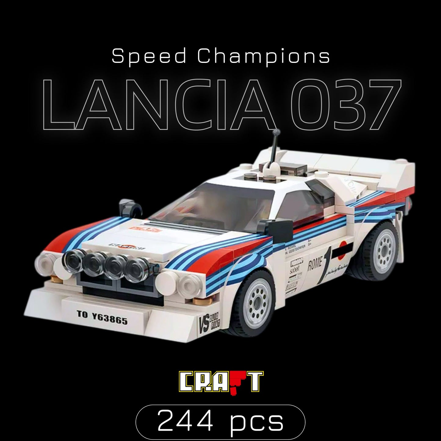 Speed Champions – Lancia 037 (244 pieces)