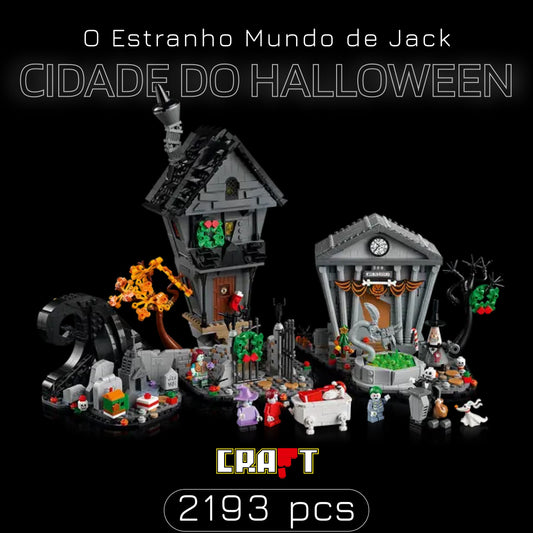 Halloween Town - The Nightmare Before Christmas (2193 pieces)