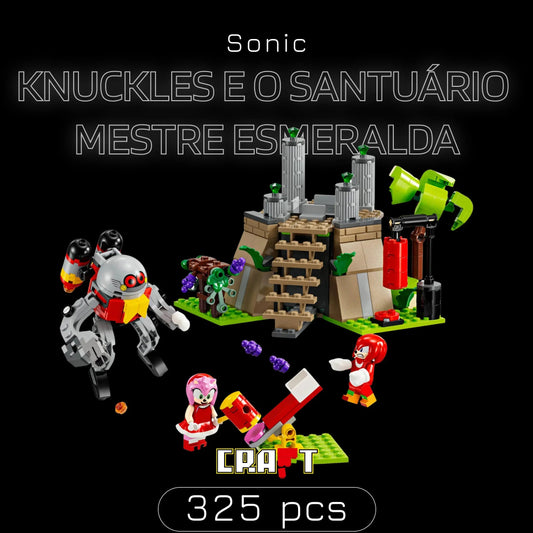 Sonic - Knuckles and the Master Emerald Sanctuary (325 pieces)