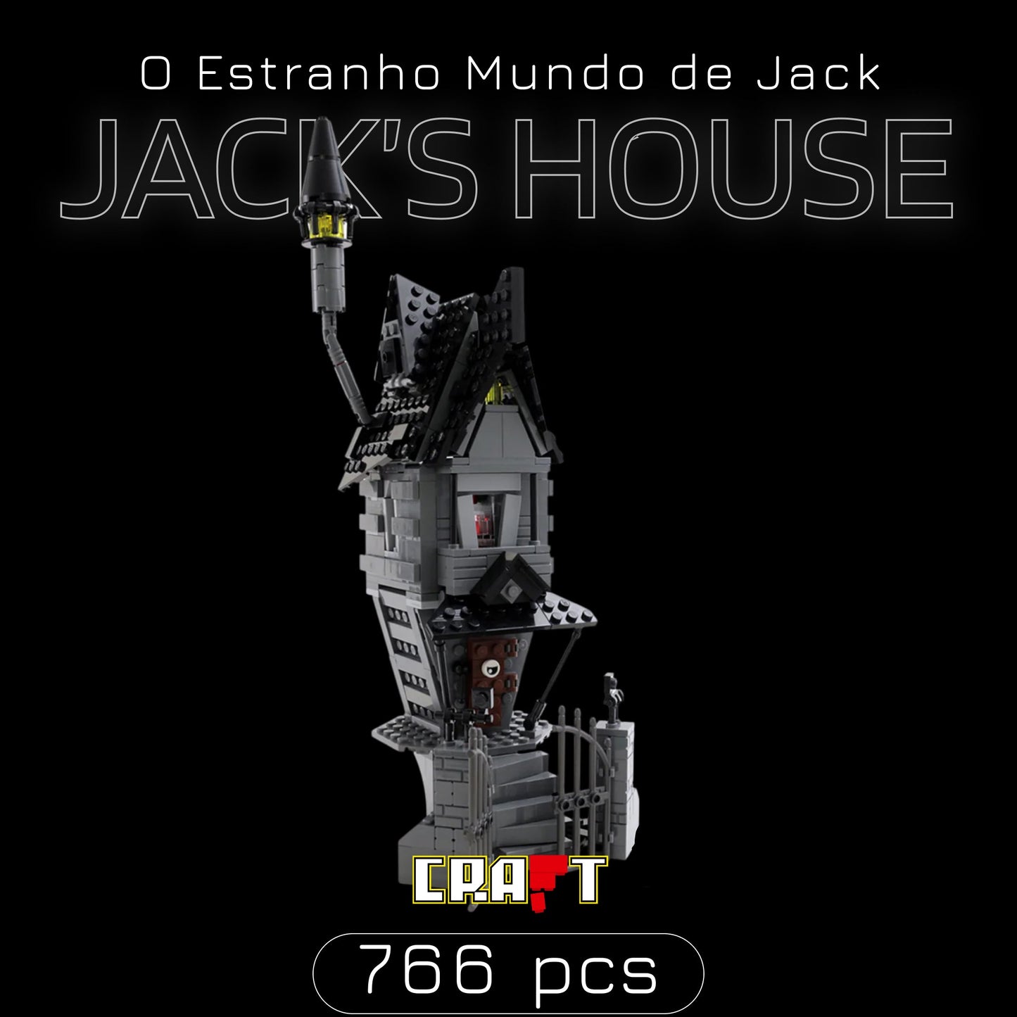 Jack's House - The Nightmare Before Christmas (766 pieces)