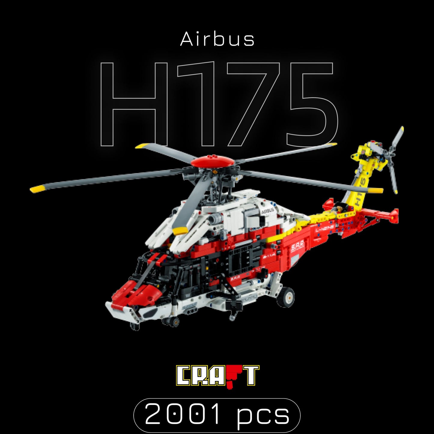 Airbus H175 Helicopter (2001 pcs)