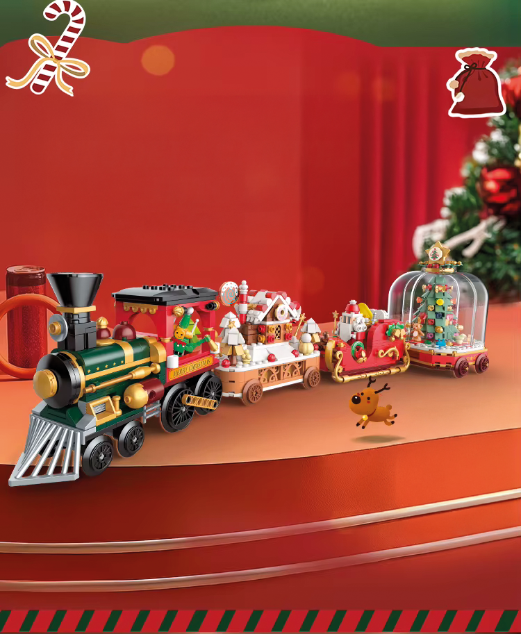 Magical Christmas Train (1090 pieces)