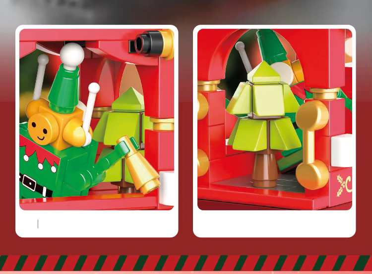 Magical Christmas Train (1090 pieces)