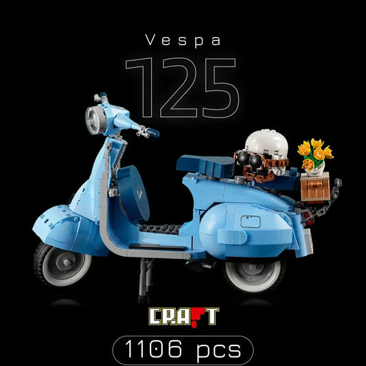 Vespa 125 (1106 pieces)