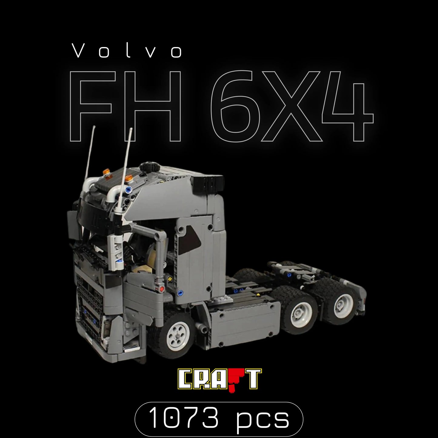 Volvo FH 6X4 (1073 pcs)